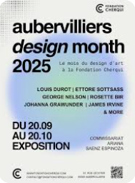 Aubervilliers Design Month 2025